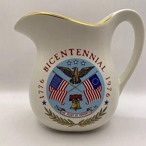 Vintage 1976 Collectible McCoy Bicentennial 1776-1976 Pitcher #365